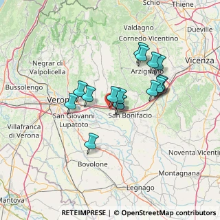 Mappa Via Monte Rocca, 37042 Colognola ai Colli VR, Italia (11.19375)