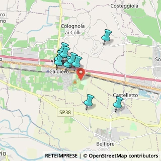 Mappa Via Monte Rocca, 37042 Colognola ai Colli VR, Italia (1.46182)