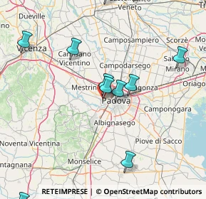 Mappa Via Vincenzo Gioberti, 35030 Caselle PD, Italia (27.31556)