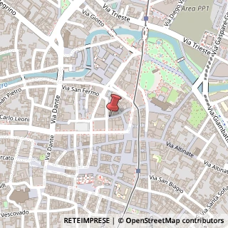Mappa Via Caterino Davila, 14, 35137 Padova, Padova (Veneto)
