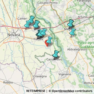 Mappa Via Izzano, 28065 Cerano NO, Italia (6.7925)