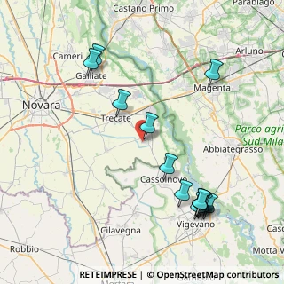 Mappa Via Izzano, 28065 Cerano NO, Italia (9.30857)