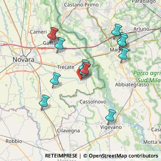 Mappa Via Izzano, 28065 Cerano NO, Italia (7.67077)
