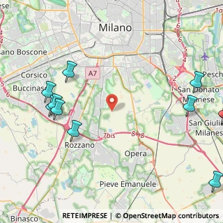 Mappa 20090 Rozzano MI, Italia (6.06)