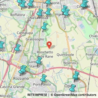 Mappa 20090 Rozzano MI, Italia (3.474)