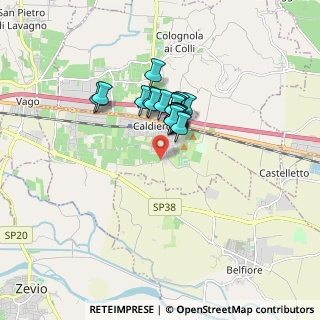 Mappa Via Musi, 37042 Caldiero VR, Italia (1.0745)