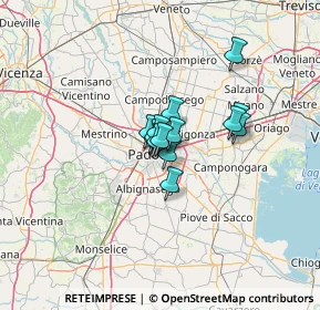Mappa Via Giuseppe Orus, 35131 Padova PD, Italia (6.67)