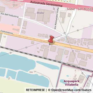 Mappa Via Villabella, 11, 37047 San Bonifacio, Verona (Veneto)