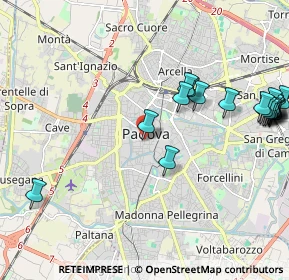 Mappa Galleria Duomo, 35141 Padova PD, Italia (2.607)