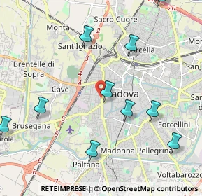 Mappa Via 35139, 35139 Padova PD, Italia (2.59545)
