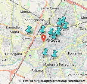 Mappa Via 35139, 35139 Padova PD, Italia (1.39364)
