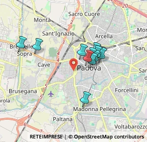 Mappa Via 35139, 35139 Padova PD, Italia (1.38)