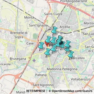 Mappa Via Milazzo, 35139 Padova PD, Italia (1.085)
