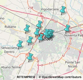 Mappa Via 35139, 35139 Padova PD, Italia (2.55)