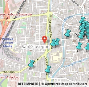 Mappa Via 35139, 35139 Padova PD, Italia (0.761)
