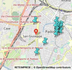 Mappa Via 35139, 35139 Padova PD, Italia (1.06429)