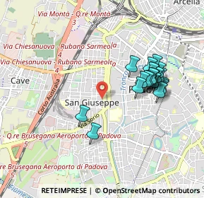 Mappa Via 35139, 35139 Padova PD, Italia (0.8955)