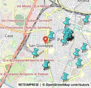 Mappa Via 35139, 35139 Padova PD, Italia (1.0925)