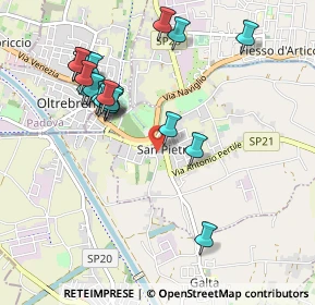 Mappa Via Giambattista Tiepolo, 30039 Stra VE, Italia (1.003)