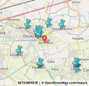 Mappa Via Giambattista Tiepolo, 30039 Stra VE, Italia (2.03385)
