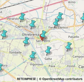 Mappa Via Giambattista Tiepolo, 30039 Stra VE, Italia (2.3775)