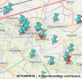 Mappa Via Giambattista Tiepolo, 30039 Stra VE, Italia (2.439)
