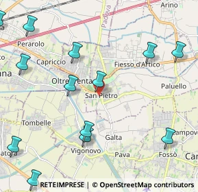 Mappa Via Giambattista Tiepolo, 30039 Stra VE, Italia (2.79692)