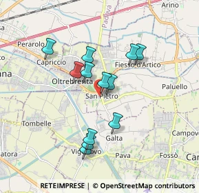 Mappa Via Giambattista Tiepolo, 30039 Stra VE, Italia (1.51917)
