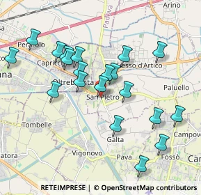 Mappa Via Giambattista Tiepolo, 30039 Stra VE, Italia (1.889)