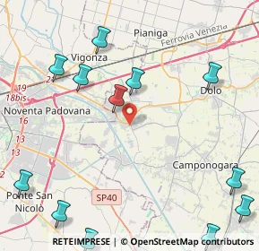 Mappa Via Giambattista Tiepolo, 30039 Stra VE, Italia (6.09385)