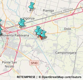 Mappa Via Giambattista Tiepolo, 30039 Stra VE, Italia (6.10429)