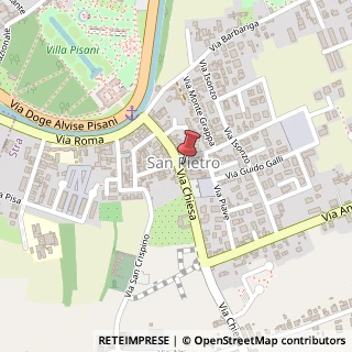 Mappa Via Chiesa, 55, 30039 Stra, Venezia (Veneto)