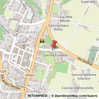 Mappa Via Generale Pietro Giovanni Salino,  14, 13881 Cavaglià, Biella (Piemonte)