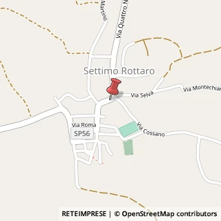Mappa Via Montebello, 8, 10010 Settimo Rottaro, Torino (Piemonte)