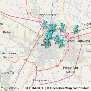 Mappa Via Roma, 35139 Padova PD, Italia (2.30091)
