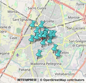 Mappa Via Roma, 35139 Padova PD, Italia (0.84471)