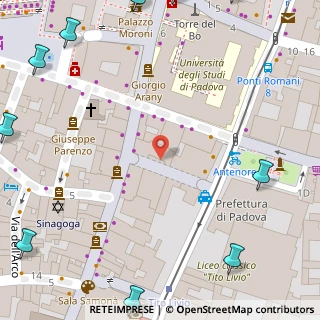 Mappa Via Roma, 35139 Padova PD, Italia (0.146)