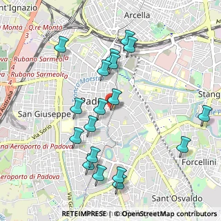 Mappa Via Roma, 35139 Padova PD, Italia (1.06722)