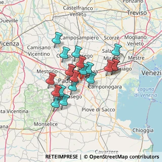 Mappa Via Giorgio Perlasca, 35127 Padova PD, Italia (9.9755)