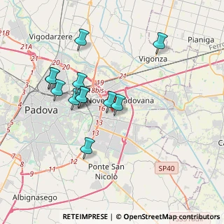 Mappa Via Giorgio Perlasca, 35127 Padova PD, Italia (3.50083)