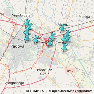 Mappa Via Giorgio Perlasca, 35127 Padova PD, Italia (3.30077)