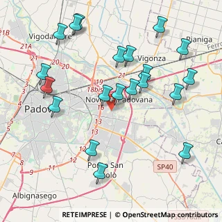 Mappa Via Giorgio Perlasca, 35127 Padova PD, Italia (4.5815)