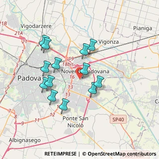 Mappa Via Giorgio Perlasca, 35127 Padova PD, Italia (3.32)