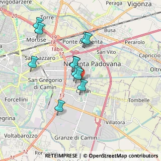 Mappa Via Giorgio Perlasca, 35127 Padova PD, Italia (1.62273)