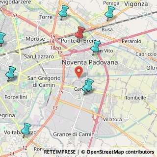 Mappa Via Giorgio Perlasca, 35127 Padova PD, Italia (3.07091)