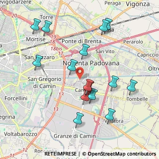 Mappa Via Giorgio Perlasca, 35127 Padova PD, Italia (2.06)