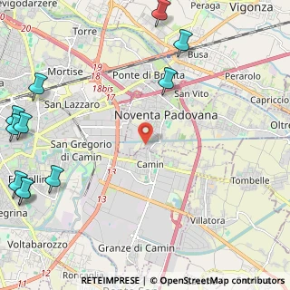 Mappa Via Giorgio Perlasca, 35127 Padova PD, Italia (3.51818)