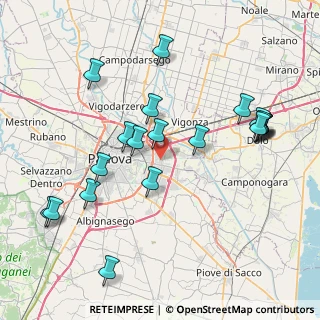Mappa Via Giorgio Perlasca, 35127 Padova PD, Italia (8.666)