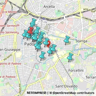 Mappa Via Santa Sofia, 35121 Padova PD, Italia (0.738)