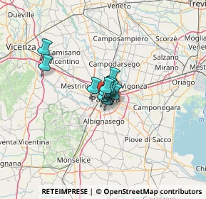 Mappa Via Niccolò Orsini, 35141 Padova PD, Italia (5.54091)